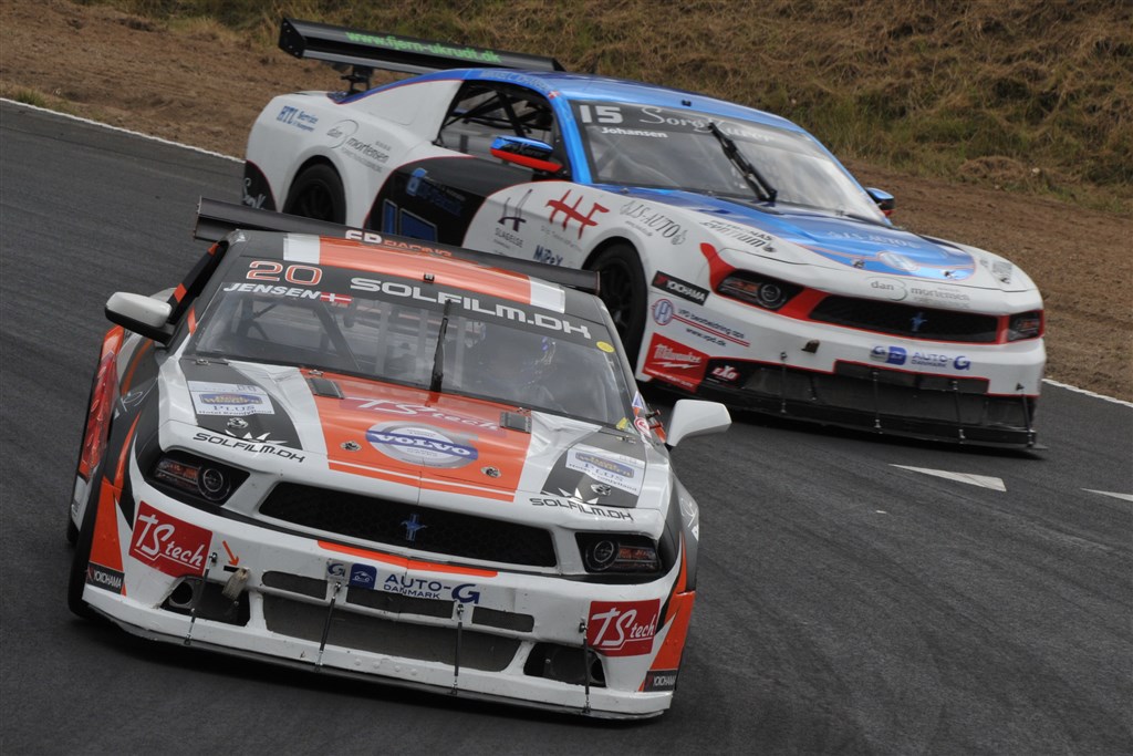 Martin V. Jensen - Vi havde en god speed i bilen
(Foto: HM Racing)